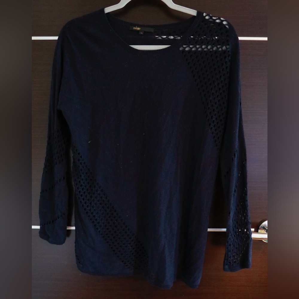 Blue Maje Paris Sweater (one size)